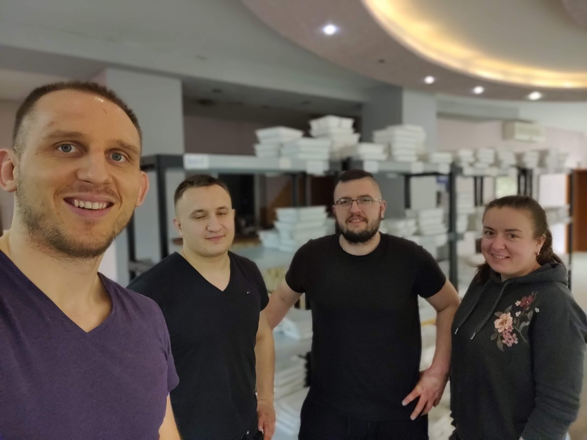 The kitchen team